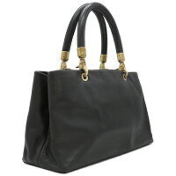 Chanel handbag Coco Mark tote bag black - Picture 2 of 8